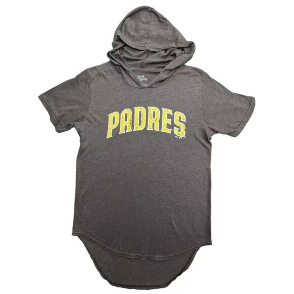 New Majestic Hoodie Mens XL MLB Padres Lightweight Pullover Shirt Tatis #23 - Picture 2 of 3